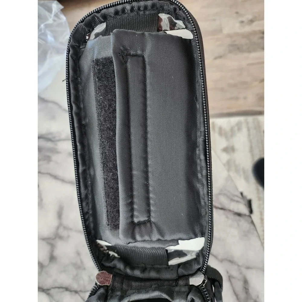 XMILL Black Bicycle Phone Mount Bag Waterproof Touchscreen Cycling Handlebar Bag